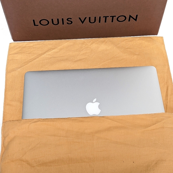 LOUIS VUITTON Vintage Dust Cover - Large -  MacBook Cover! - Picture 8 of 8